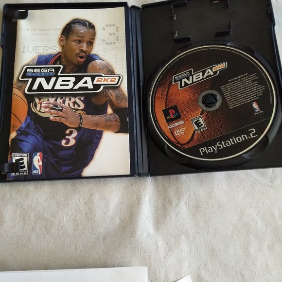 PS2- NBA 2K2- with Insert-Like New! - Picture 1 of 3